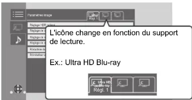 PANASONIC DPUB824 - Paramètres image - 1