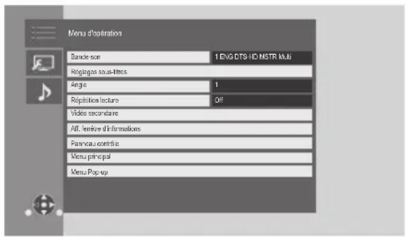 PANASONIC DPUB824 - Appuyez sur [OPTION]. - 1