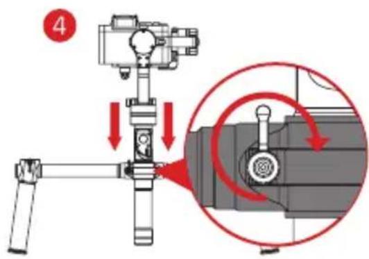 Zhiyun Crane Plus - Méthode d'installation : - 3