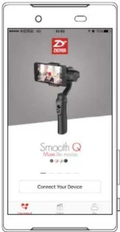Zhiyun Crane Plus - Connexion du stabilisateur au smartphone - 1