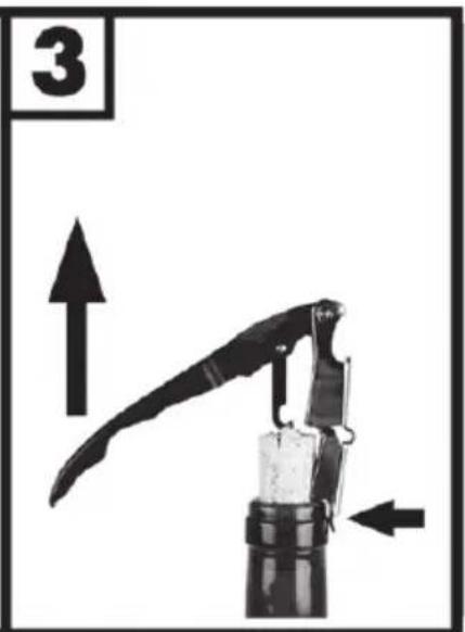 CRIVIT CKT 12 A2 - Uso del sacacorchos/abridor de botellas - 3