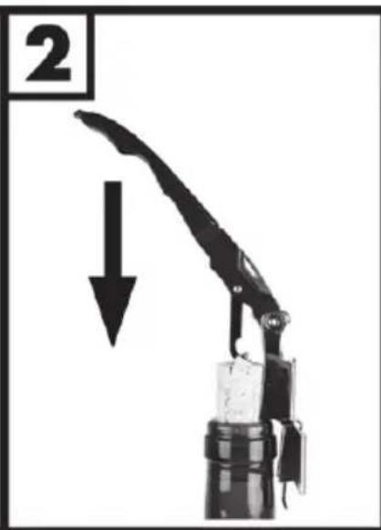 CRIVIT CKT 12 A2 - Uso del sacacorchos/abridor de botellas - 2