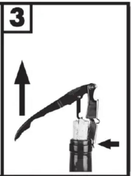 CRIVIT CKT 12 A2 - Utilisation du tire-bouchon/du décapsuleur - 3