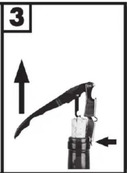 CRIVIT CKT 12 A2 - Using corkscrew/bottle opener - 3