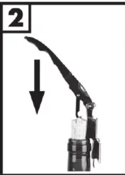 CRIVIT CKT 12 A2 - Utilisation du tire-bouchon/du décapsuleur - 2