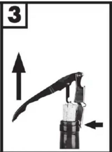 CRIVIT CKT 12 A3 - Korkenzieher/Flaschenöffner verwenden - 3