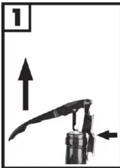 CRIVIT CKT 12 A3 - Korkenzieher/Flaschenöffner verwenden - 1