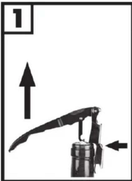 CRIVIT CKT 12 A3 - Utilisation du tire-bouchon/du décapsuleur - 1