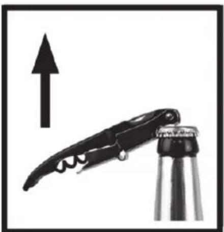 CRIVIT CKT 12 A3 - Utilisation du tire-bouchon/du décapsuleur - 4