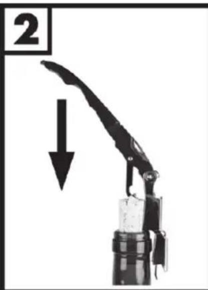 CRIVIT CKT 12 A3 - Using corkscrew/bottle opener - 2