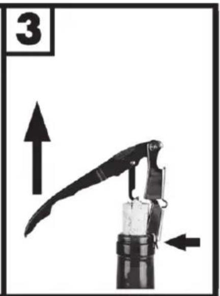 CRIVIT CKT 12 A3 - Utilisation du tire-bouchon/du décapsuleur - 3