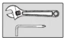 TUNTURI UB60 Utility Bench - Serrare dadi e bulloni - 1