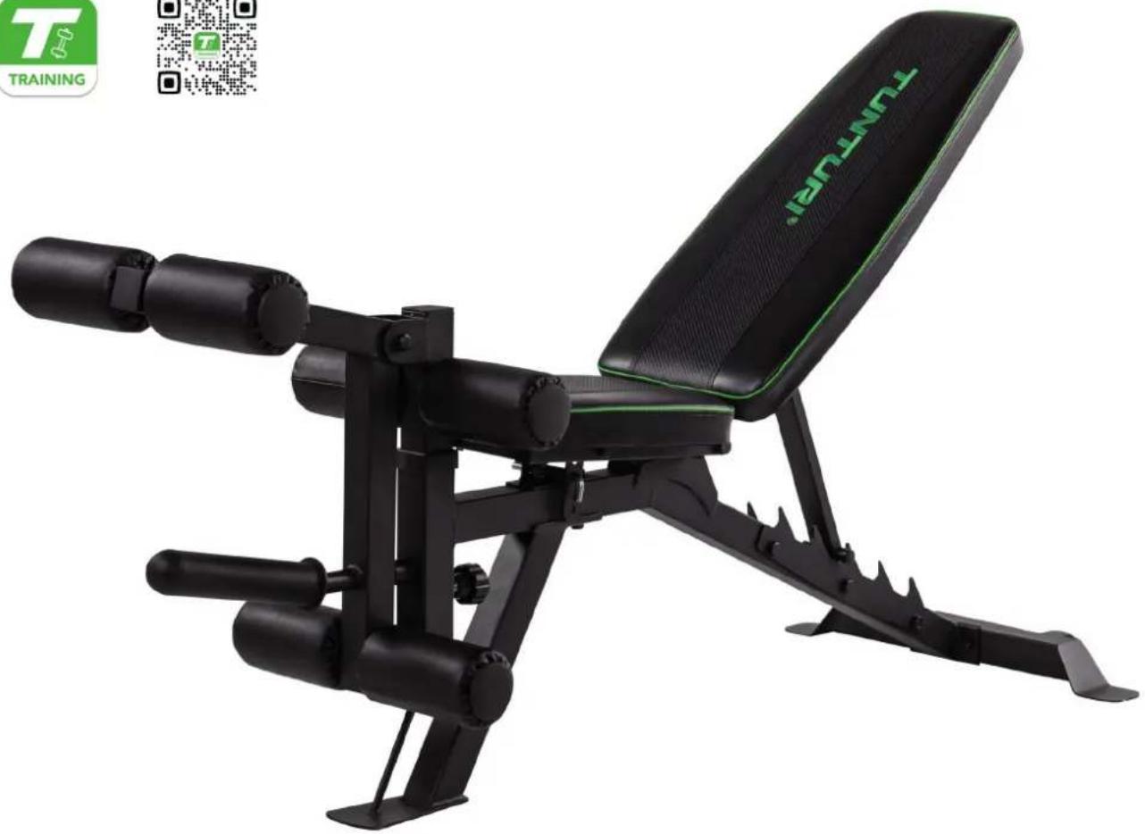 TUNTURI UB60 Utility Bench - Download Free Tunturi Training App - 3