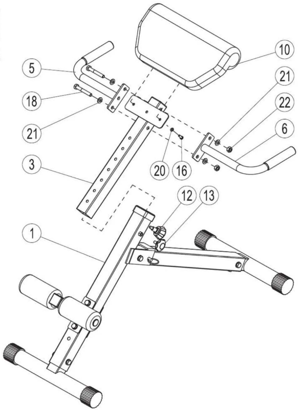 TUNTURI CT40 Core trainer - 3