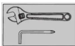 TUNTURI CT40 Core trainer - Fasten Nuts and Bolts - 1