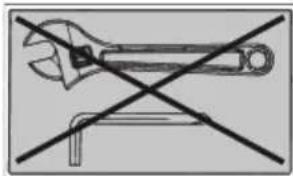 TUNTURI WB40 Compact Width Weight Bench - HINWEIS - 1