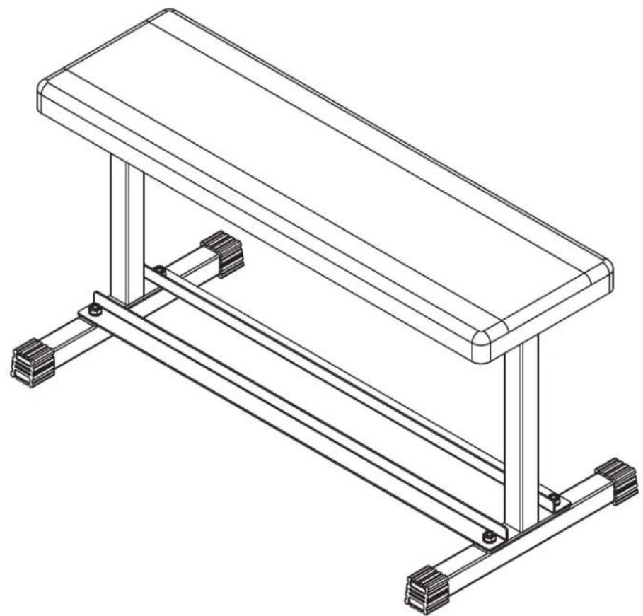 TUNTURI FB20 Flat Bench - 1
