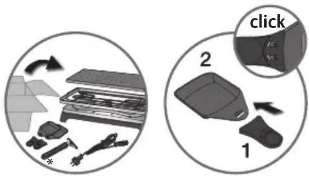 TEFAL Pierrade Inox & Design - CONSIGNAS DE SEGURIDAD PRECAUCIONES IMPORTANTES - 1