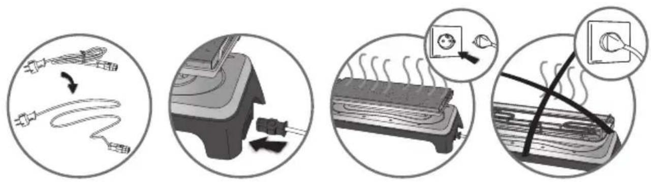 TEFAL Pierrade Inox & Design - CONSIGNAS DE SEGURIDAD PRECAUCIONES IMPORTANTES - 9