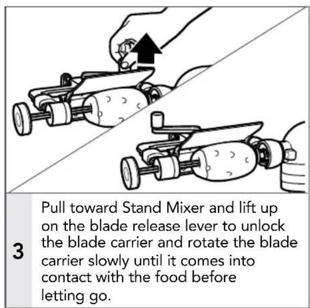 KITCHENAID KSMSCA - USING THE VEGETABLE SHEET CUTTER ATTACHMENT - 3