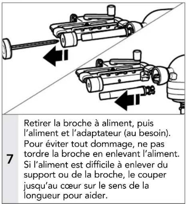 KITCHENAID KSMSCA - UTILISATION DU TRANCHE LÉGUME EN FEUILLE - 3