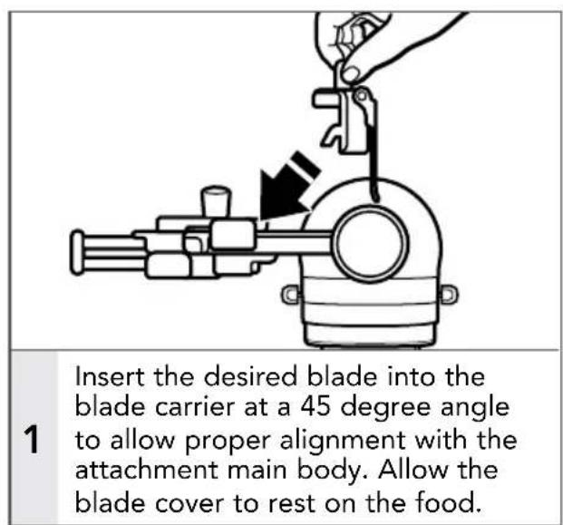 KITCHENAID KSMSCA - USING THE VEGETABLE SHEET CUTTER ATTACHMENT - 1