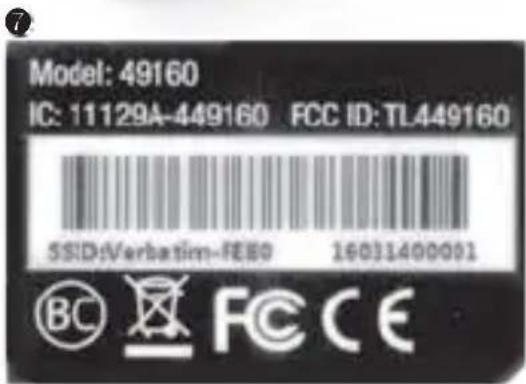 VERBATIM MediaShare Mini - ③ LED Wifi - 1
