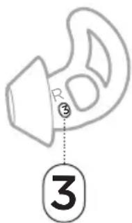 BOSE Noisemasking Sleepbuds - LOCALIZE O TAMANHO DE PONTA DO FONE INTRA-AURICULAR - 3
