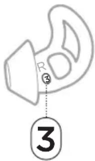 BOSE Noisemasking Sleepbuds - HET FORMAAT VAN EEN OORTIP VASTSTellen - 3