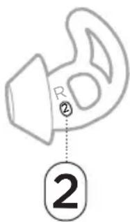 BOSE Noisemasking Sleepbuds - LOCATE THE EARTIP SIZE - 2