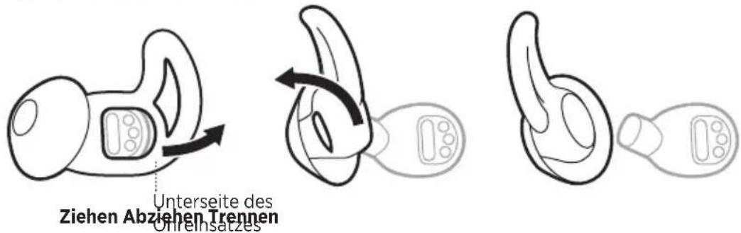 BOSE Noisemasking Sleepbuds - AUSTAUSCHEN DER OHREINSÄTZE - 1