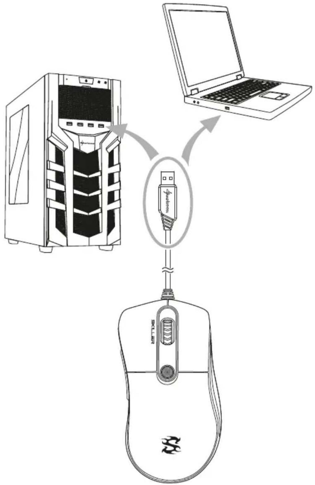 Sharkoon Skiller SGM2 - Contenu de l'emballage: - 3