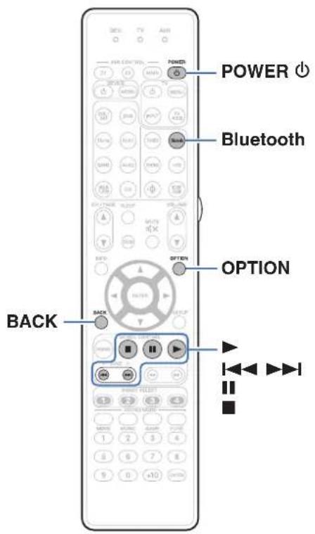 MARANTZ SR7013 - Écouter de la musique sur un périphérique Bluetooth - 1
