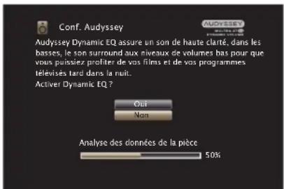 MARANTZ SR7013 - Effectuez le paramétrage de Audyssey Dynamic EQ ^® et Audyssey Dynamic Volume ^® . - 1