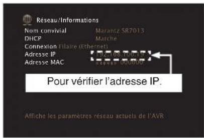 MARANTZ SR7013 - Contrôle de l'appareil à partir d'un contrôle Web - 1