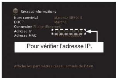 MARANTZ SR6013 - Contrôle de l'appareil à partir d'un contrôle Web - 1
