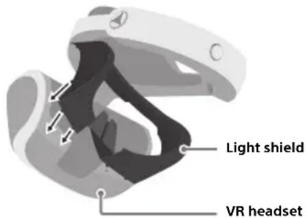 SONY PlayStation VR - Light shield - 1