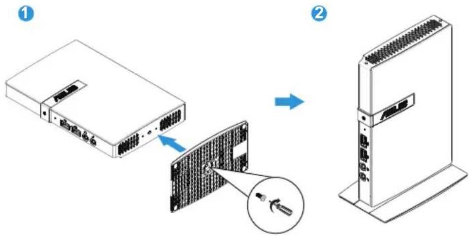 ASUS Zero Client Box CPX20 - Utilisation de l'ensemble de la base - 1
