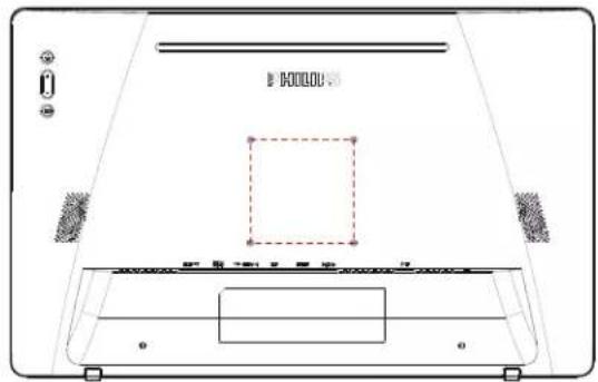 PHILIPS Signage Solutions 24BDL4151T - 将显示器安装到墙上。 - 1
