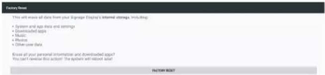 PHILIPS Signage Solutions 24BDL4151T - Reset（复位） - 1