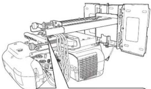 EPSON V12H777020 - Use the adjustment knob on the top to adjust the vertical tilt - 1