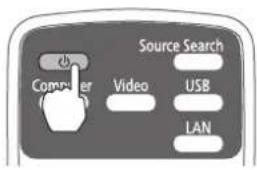 EPSON V12H777020 - Turn on the projector - 1