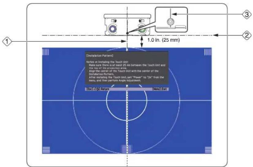 EPSON V12H777020 - Determine the installation position for the Touch Unit - 1