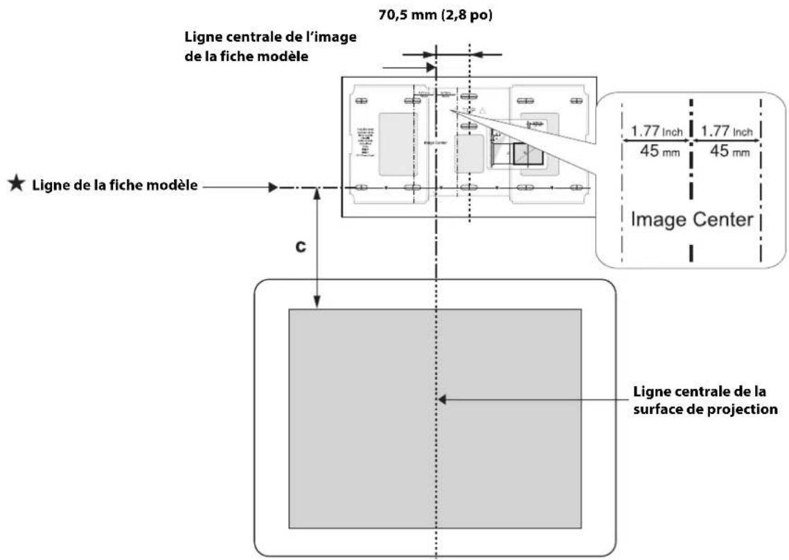 EPSON V12H777020 - Installez la plaque murale sur le mur - 1
