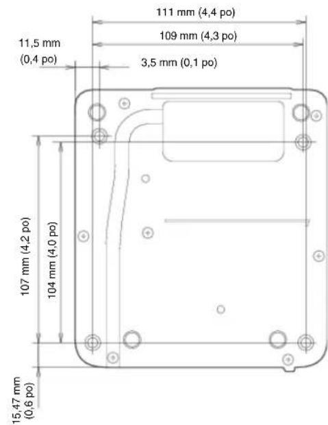 EPSON V12H777020 - Dimensions externes et poids - 2