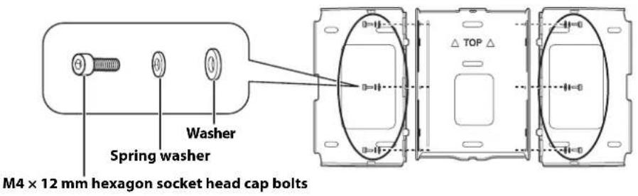 EPSON V12H777020 - Assemble the wall plate. - 1