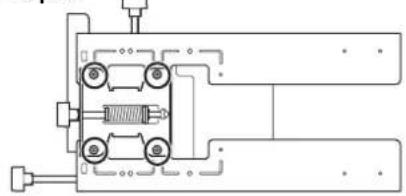 EPSON V12H777020 - Positions d'installation des boulons - 2