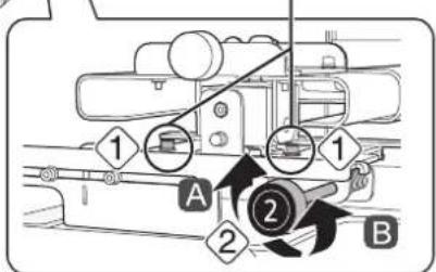 EPSON V12H777020 - Utilisez la poignée de réglage sur le côté droit pour régler la rotation horizontalie - 4