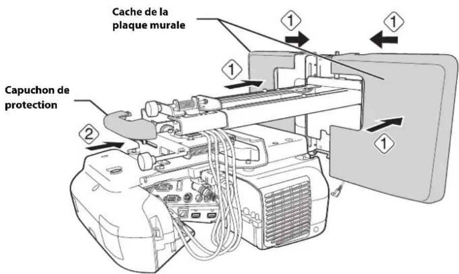 EPSON V12H777020 - Fixez le cache du support de montage et le capuchon de protection - 3
