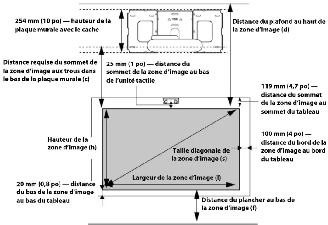 EPSON V12H777020 - Feuille de travail d'installation pour la projection sur un tableau mural préinstallé - 1